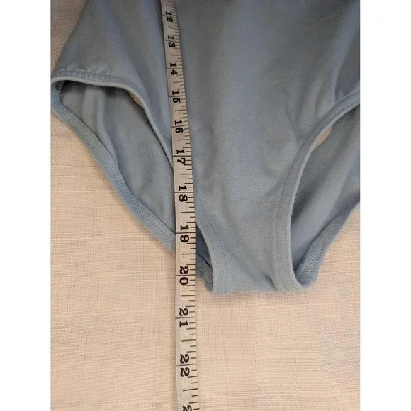 Capezio Blue Sleeveless Girls Ballet Leotard - Picture 2 of 7